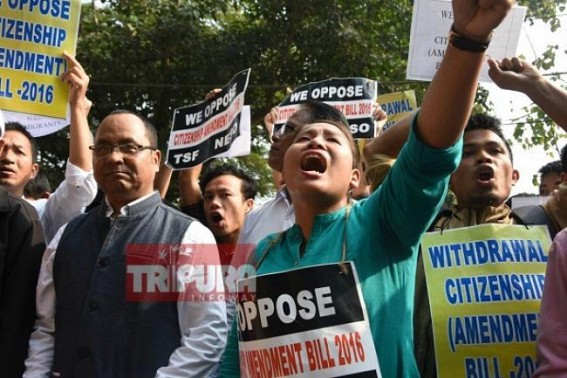 Life cripples in Tripura after call for shutdown against CAB